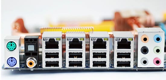 Motherboard LAN Ports